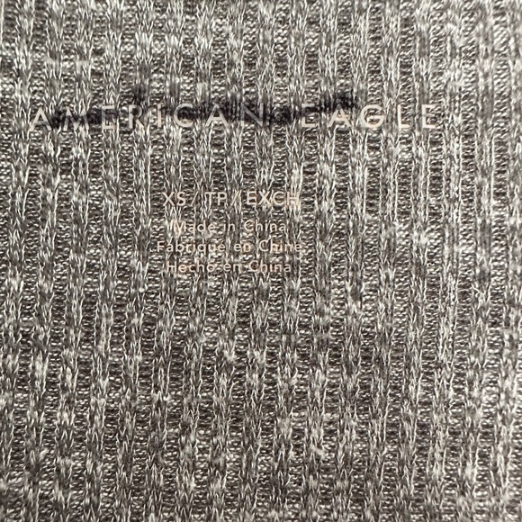 AE V-neck Tie Shirt - Picture 2 of 5